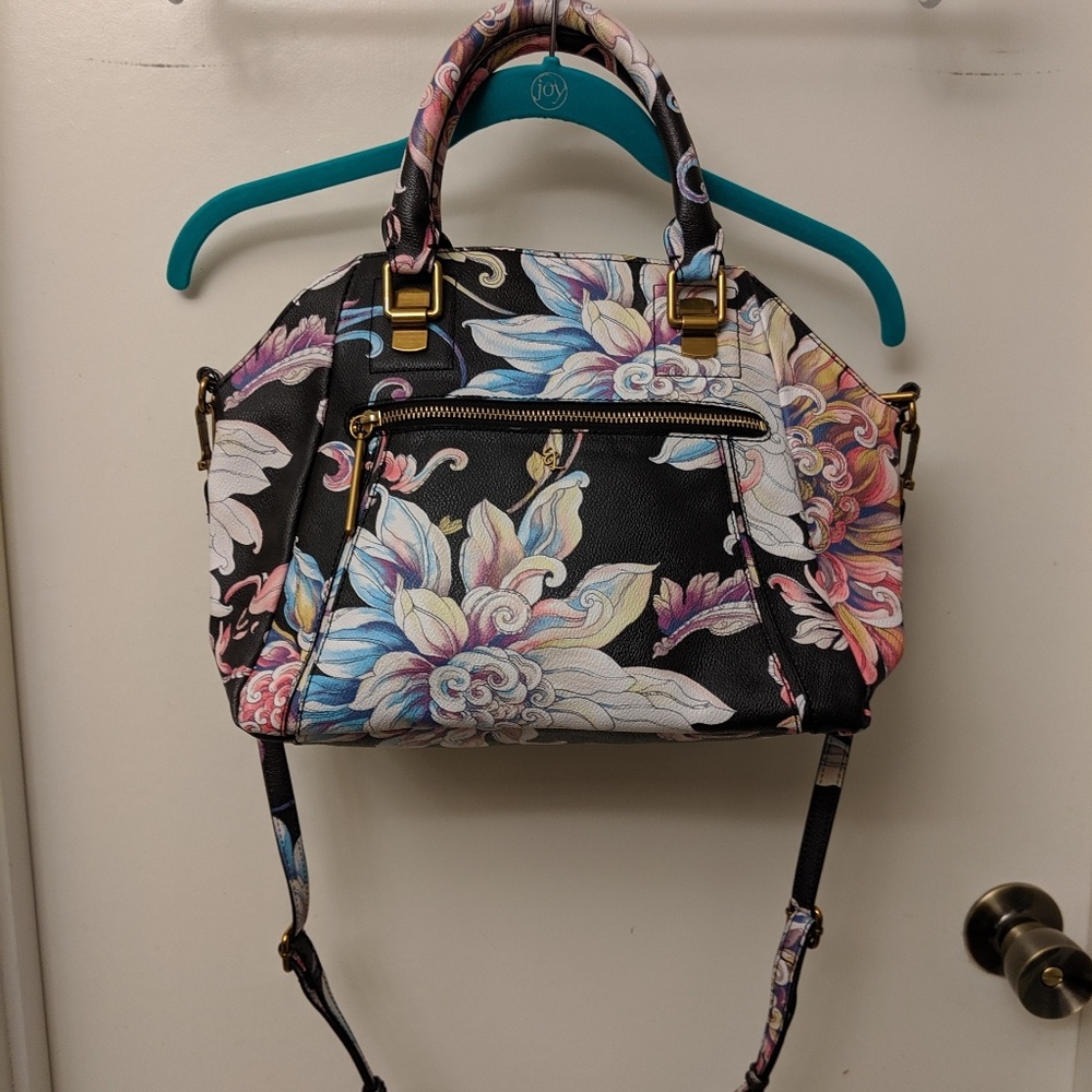 VGUC Elliott Lucca floral satchel
